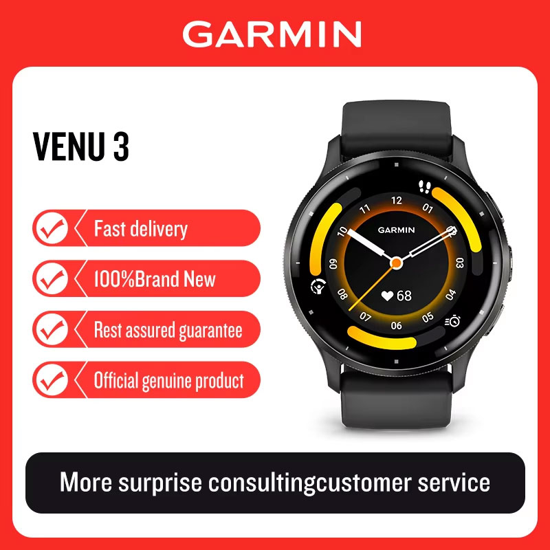 Smartwatch X - Garmin venu3s/3 hardlopen Professioneel sporthorloge voor