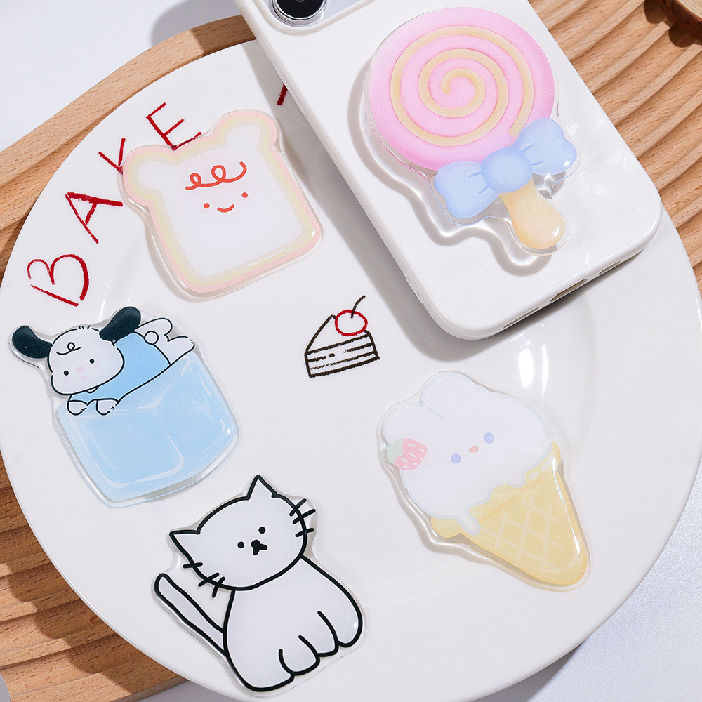 Smartwatch Universal - Leuke Cartoon Grip Tok Acryl Opvouwbare