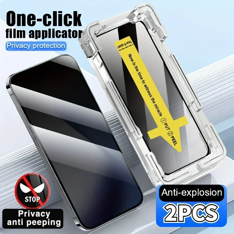 Huawei Mate 60 - Privacy Anti-Peeping Spy Tempered Glass voor