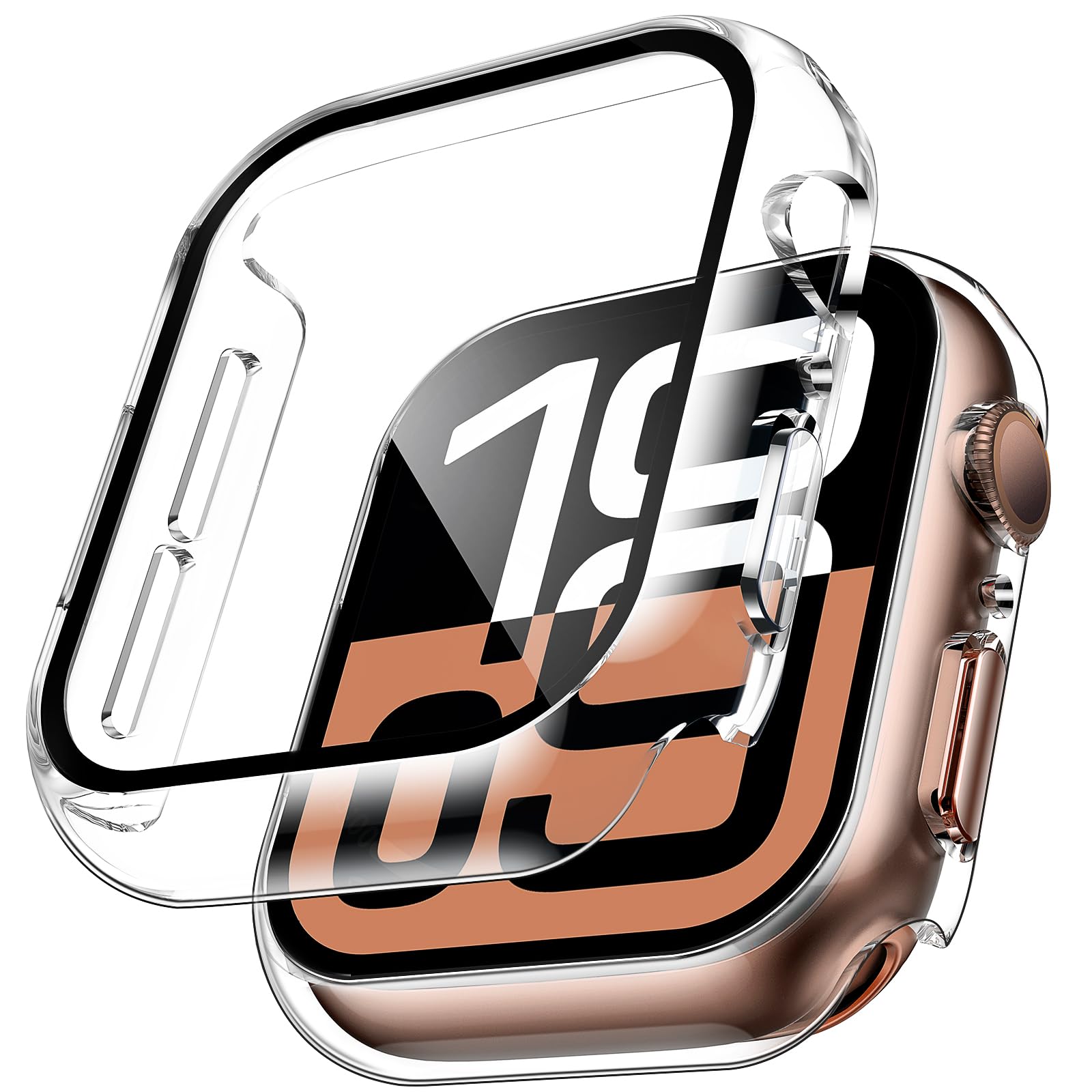 2 Stuks Gehard Glas Case Voor  - Apple Smartwatch Accessories recensie en prijs