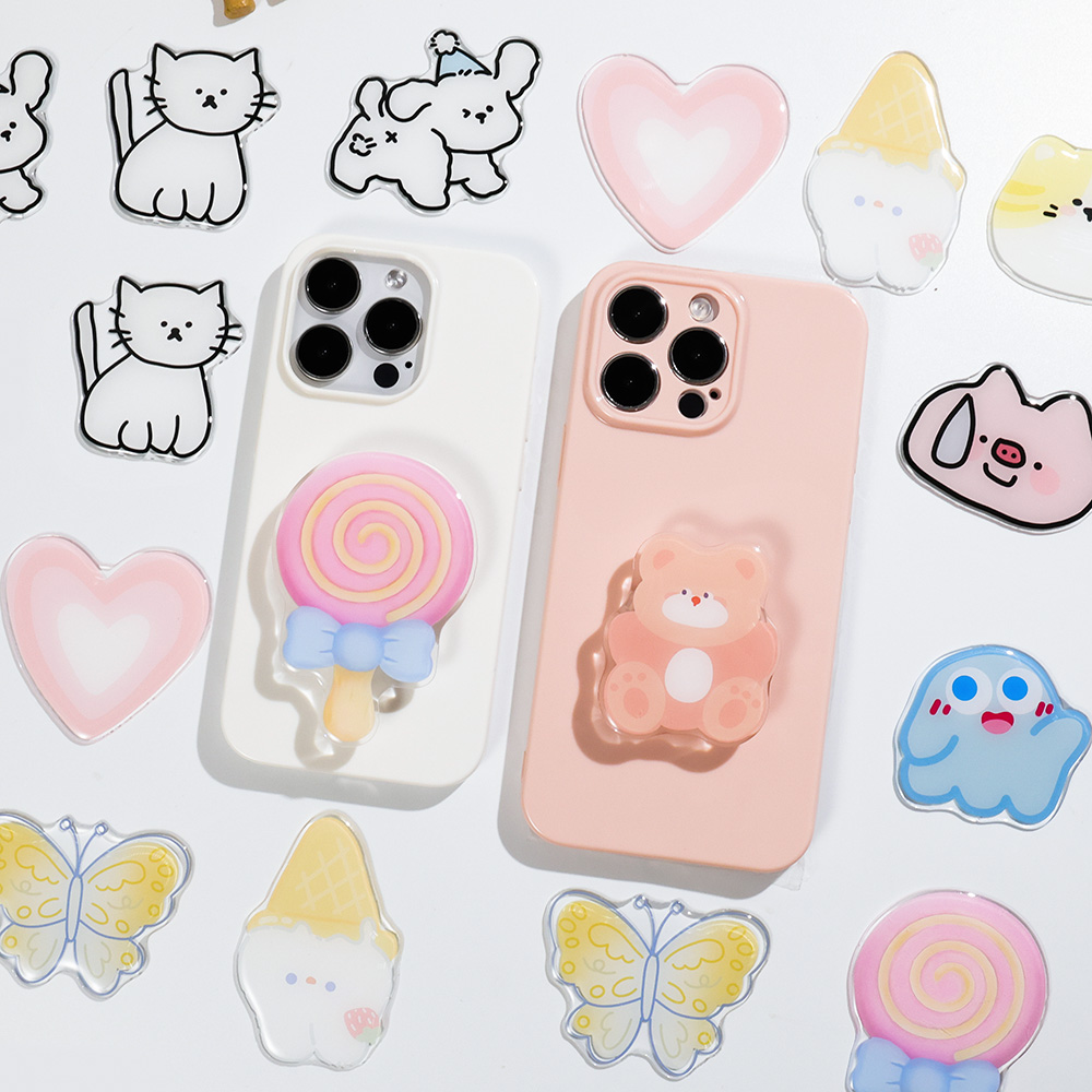 Leuke Cartoon Grip Tok Acryl O - Smartwatch Universal recensie en prijs