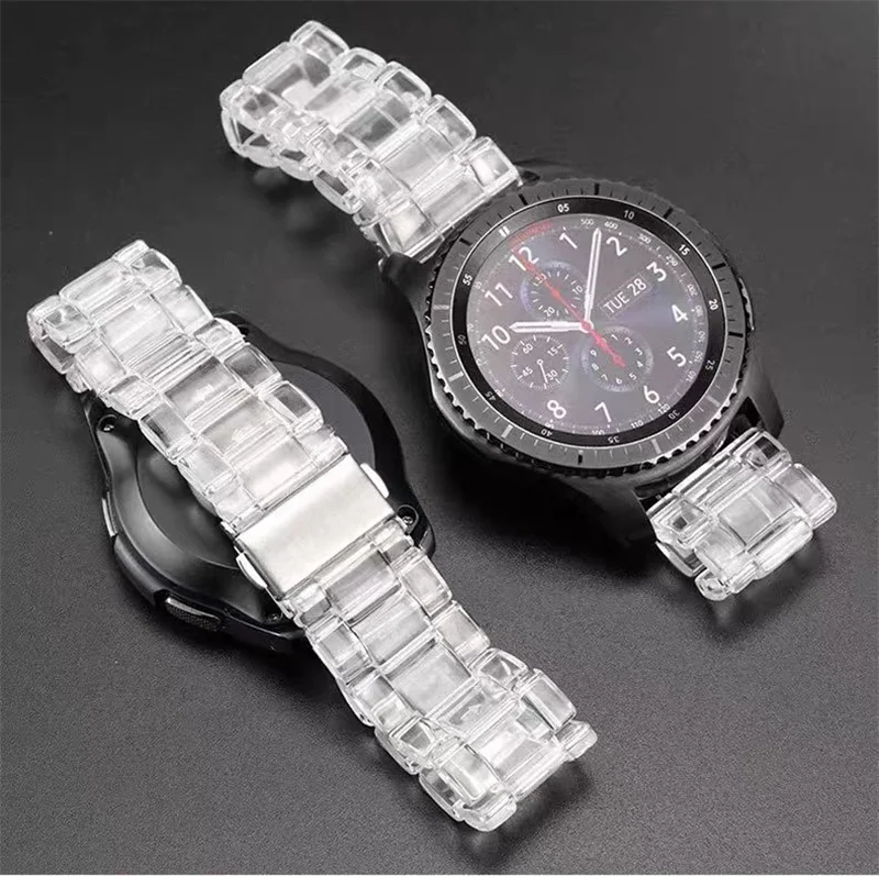 Transparante Gletsjer Band Voo - Titan Smartwatch Accessories recensie en prijs