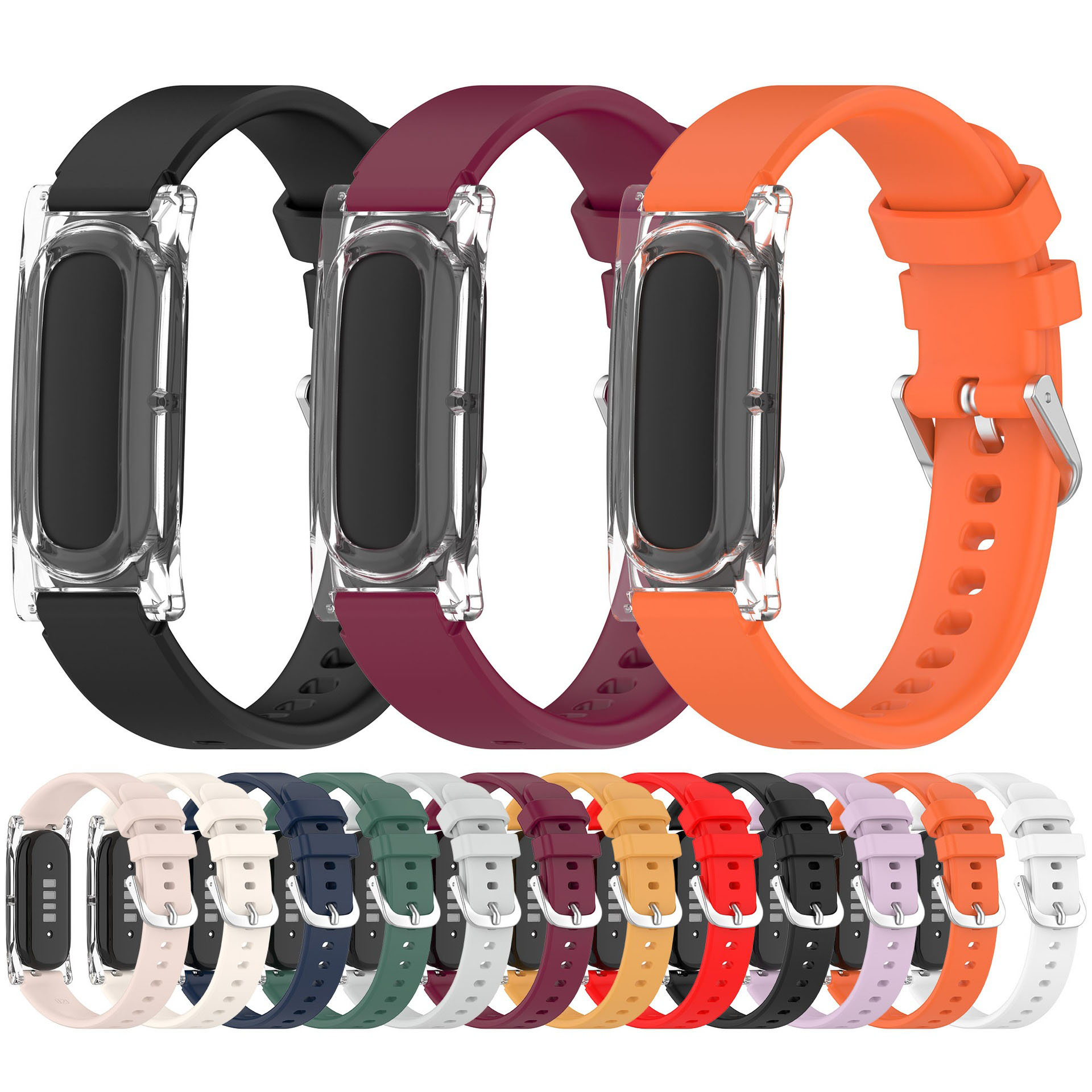 Siliconen band compatibel met  - Silicone Band Replacement recensie en prijs
