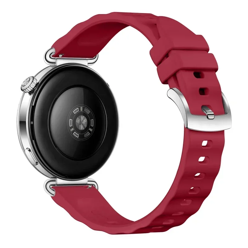 18mm Wave siliconen band voor  - Smartwatch X2 recensie en prijs