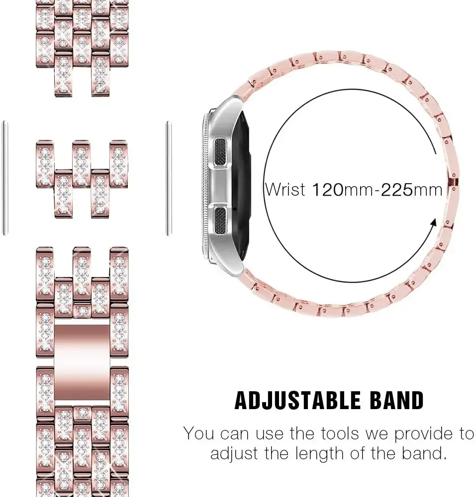 20Mm 22Mm Diamant Band Voor Sa - Titan Smartwatch Accessories recensie en prijs